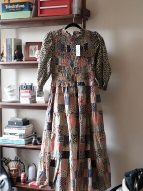 Gucci x Sea New York Patchwork Prairie Maxi Dress
